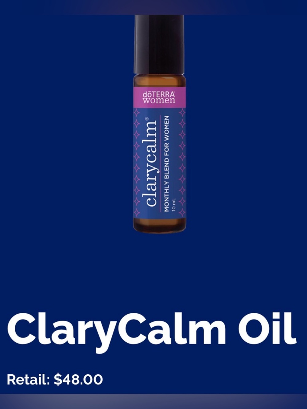 doTERRA ClaryCalm Monthly Blend for Women